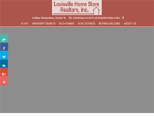 Tablet Screenshot of louisvillehomestore.com